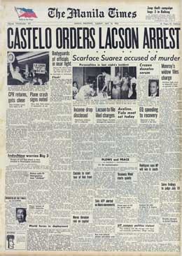 The Manila Times Archives .